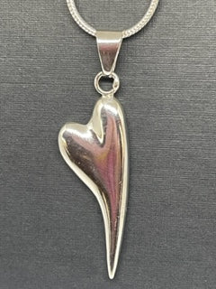 Heart Drop Med Pendant Right