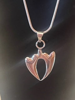 Double Hearts Small Pendant