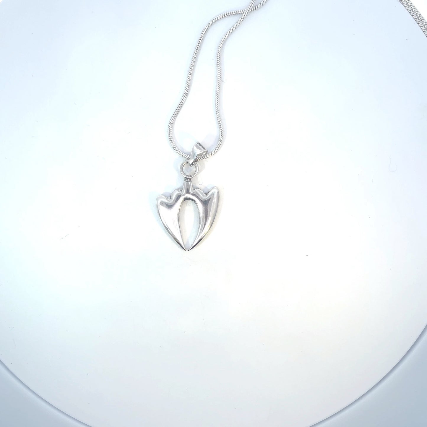 Double Hearts Small Pendant